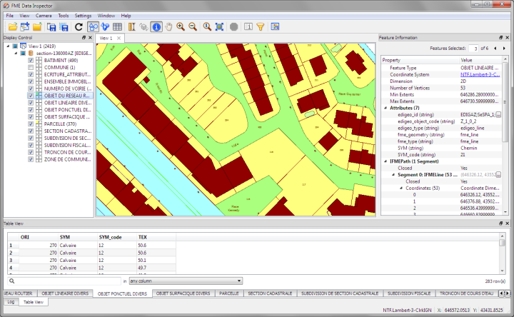 FME Data Inspector